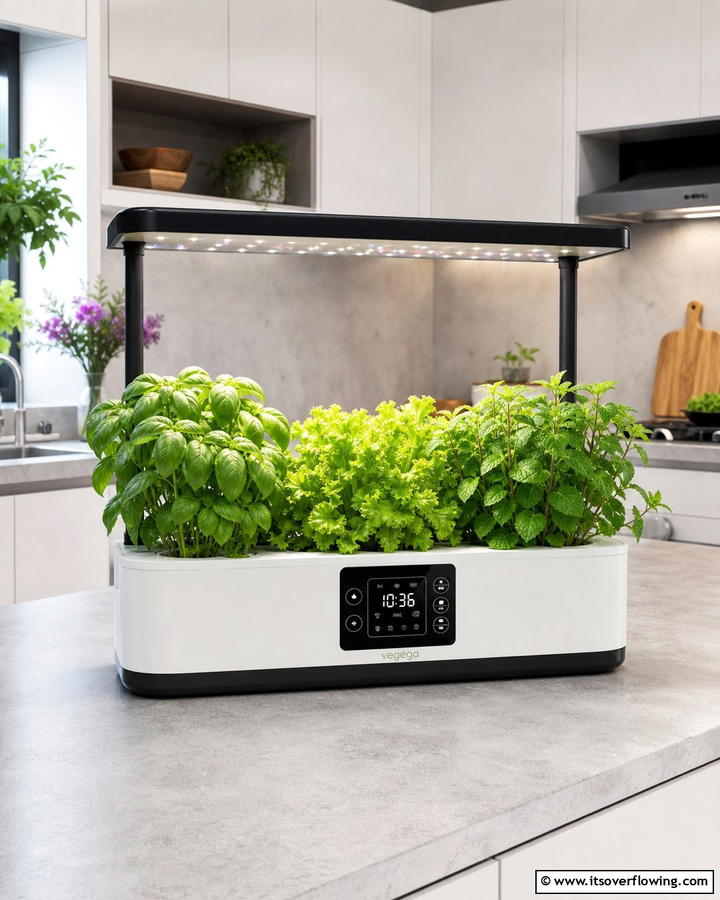 Smart Tech Enhanced Herb Garden - 21 Herb Garden Ideas to Cultivate Fresh Flavors at Home