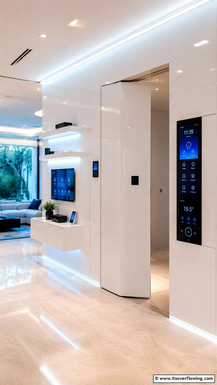 Smart Tech Hidden Entrance - 30 Hidden Door Ideas- Secret Storage & Creative Spaces
