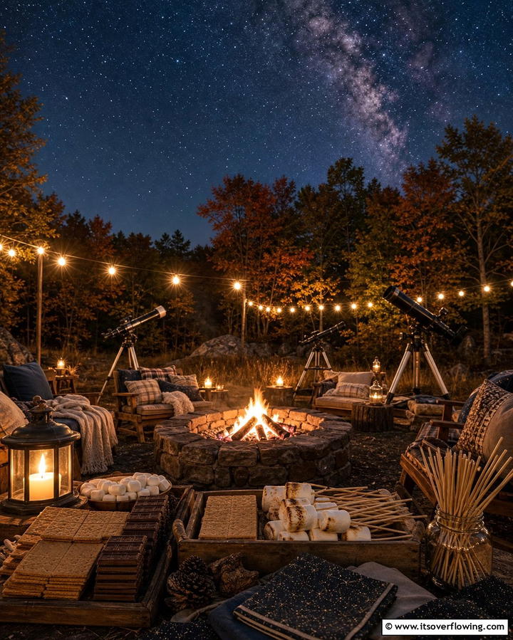 Smores and Stargazing - 25 Fall Birthday Party Ideas for a Seasonal Celebration