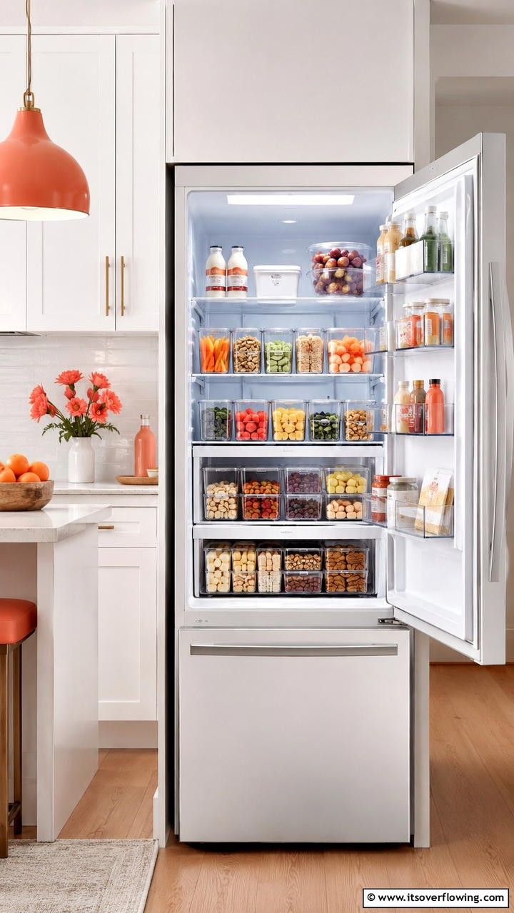 Snack Section Streamlining - 30 Fridge Organization Ideas for Efficient Storage