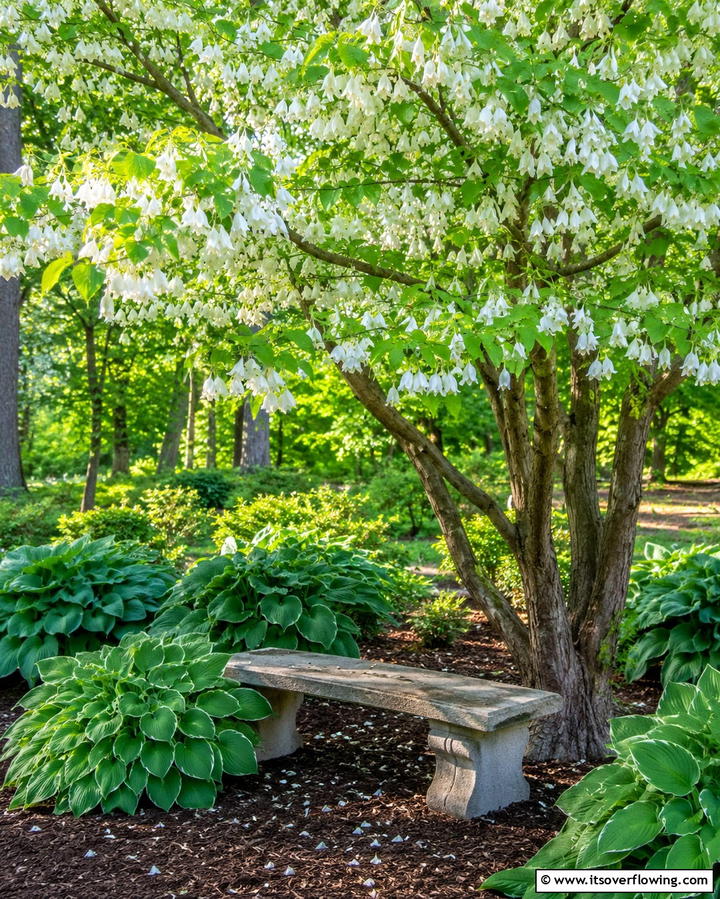 Snowbell Tree - 25 Small Trees for Front Yard Landscaping Ideas