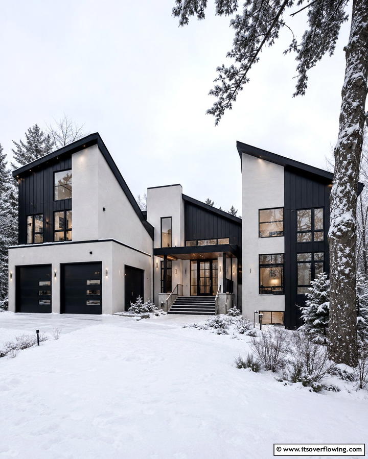 Snowbound - 25 Off-white Paint Colors for Home Exteriors- Timeless and Elegant