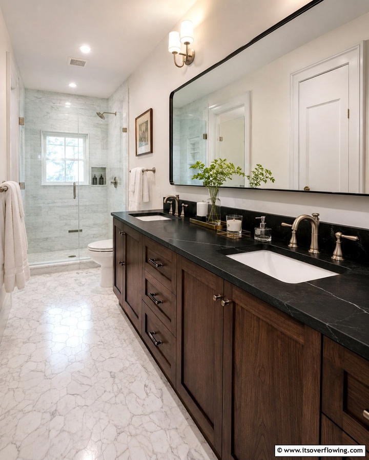 Soapstone Countertops for Classic Durability - 25 Bathroom Countertop Ideas for a Stylish Upgrade