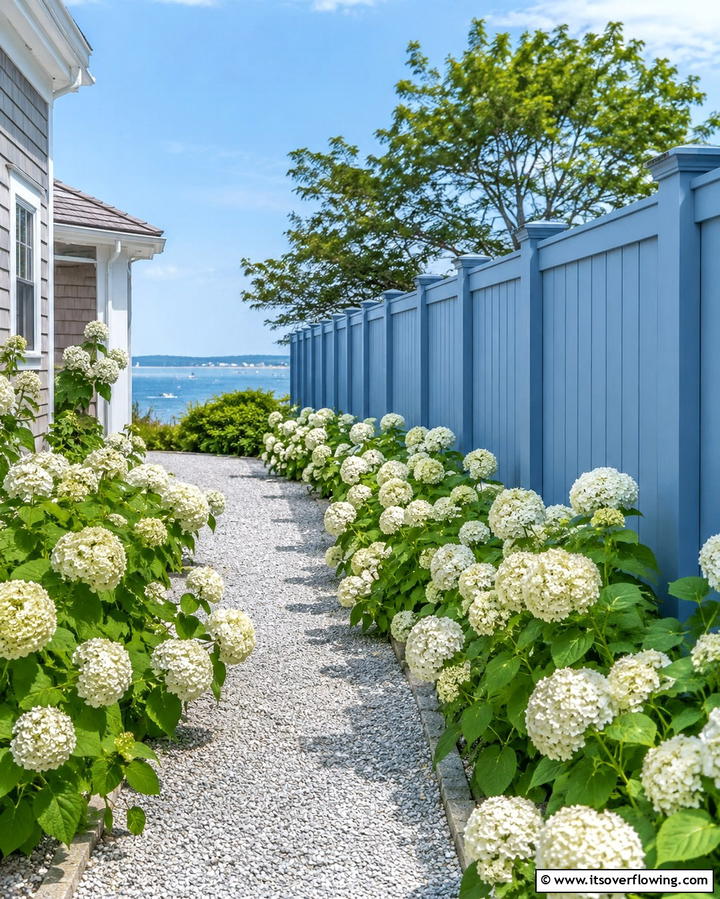 Soft Blue - 30 Best Fence Paint Colors for Outdoor Style