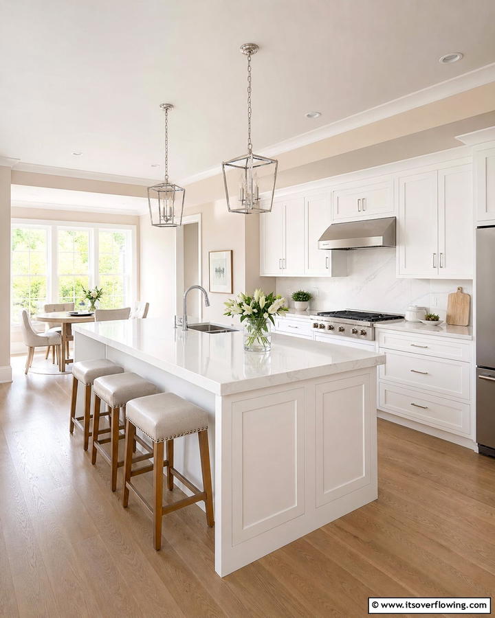 Soft Cashmere Walls - 20 Luxurious Cashmere Kitchen Ideas for a Cozy Feel