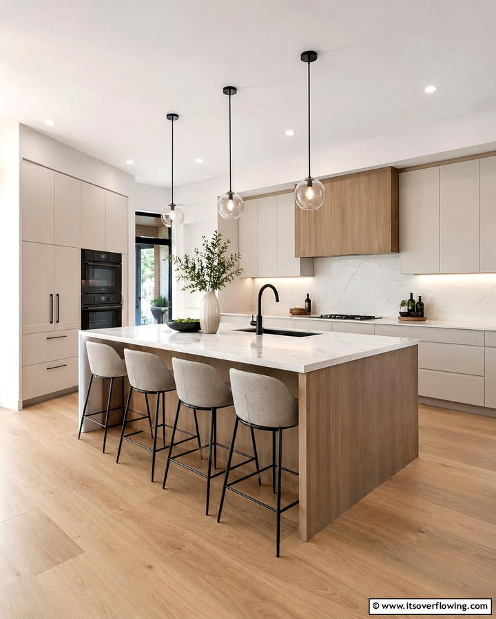 Soft Close Cabinetry - 25 Transitional Kitchen Ideas for Modern Homes