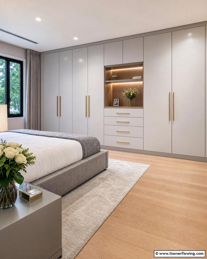 Soft Close Mechanisms - 21 Space-Saving Built-In Wardrobe Ideas for Organized Homes