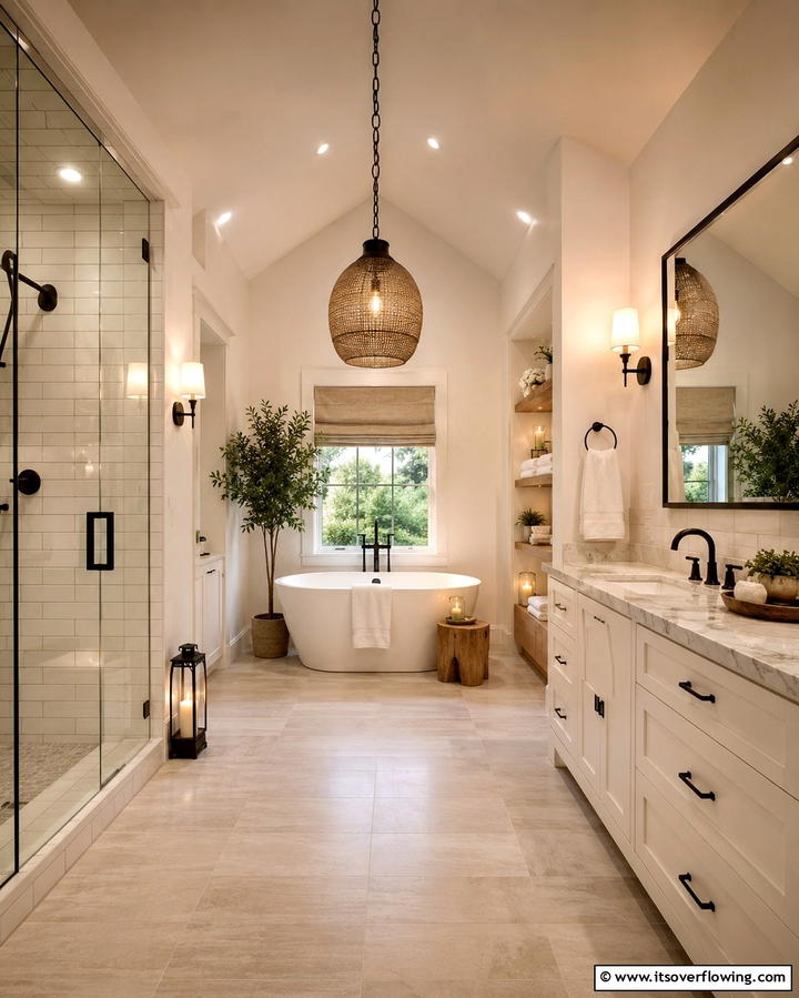 Soft Lighting for a Relaxing Mood - 20 Zen Bathroom Ideas for a Relaxing Retreat