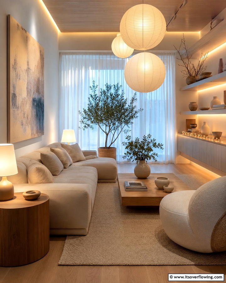 Soft Lighting for a Tranquil Atmosphere - 20 Zen Room Ideas for Ultimate Relaxation