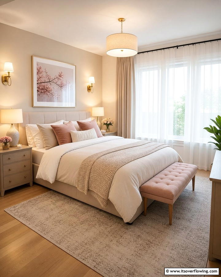 Soft Lighting - 21 Cozy Bedroom Ideas for Relaxing Retreats
