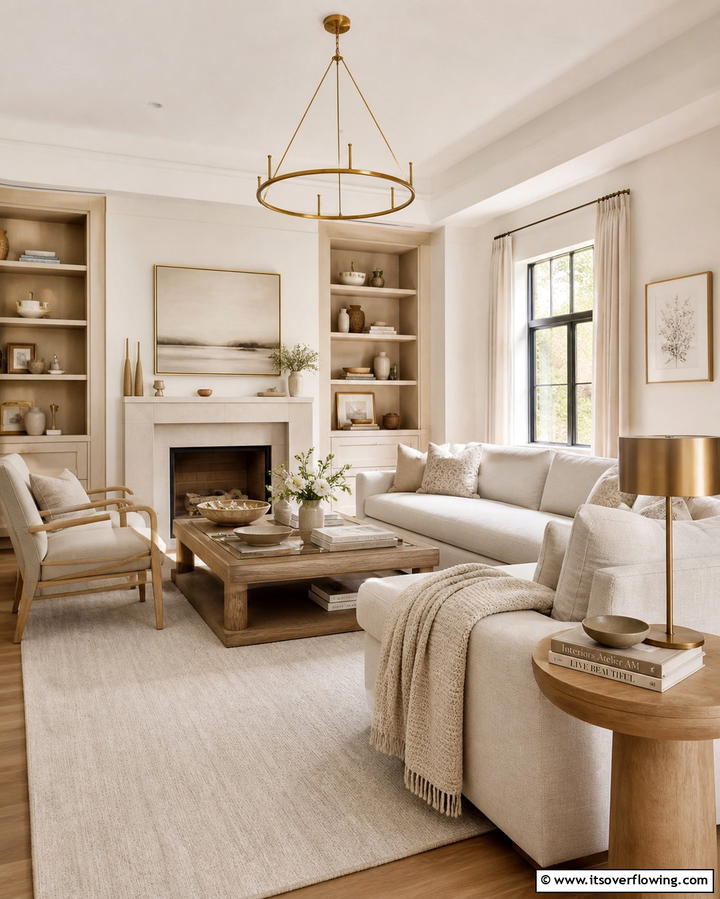 Soft Neutral Palettes - 25 Nancy Meyers Interior Design Ideas- Timeless & Elegant