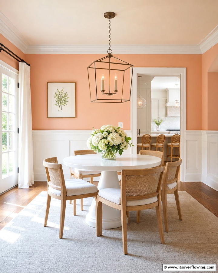 Soft Peach Glow - 25 Calming Paint Colors for a Relaxing Home