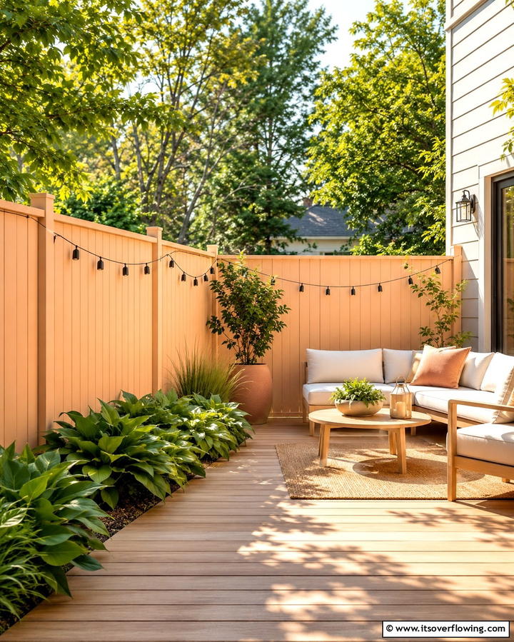 Soft Peach - 30 Best Fence Paint Colors for Outdoor Style