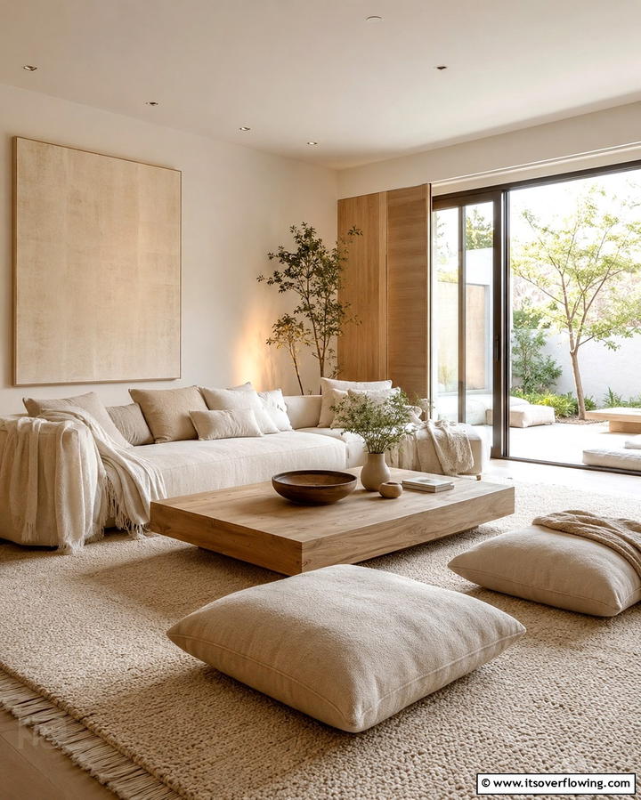 Soft Textures for a Cozy Vibe - 20 Zen Room Ideas for Ultimate Relaxation