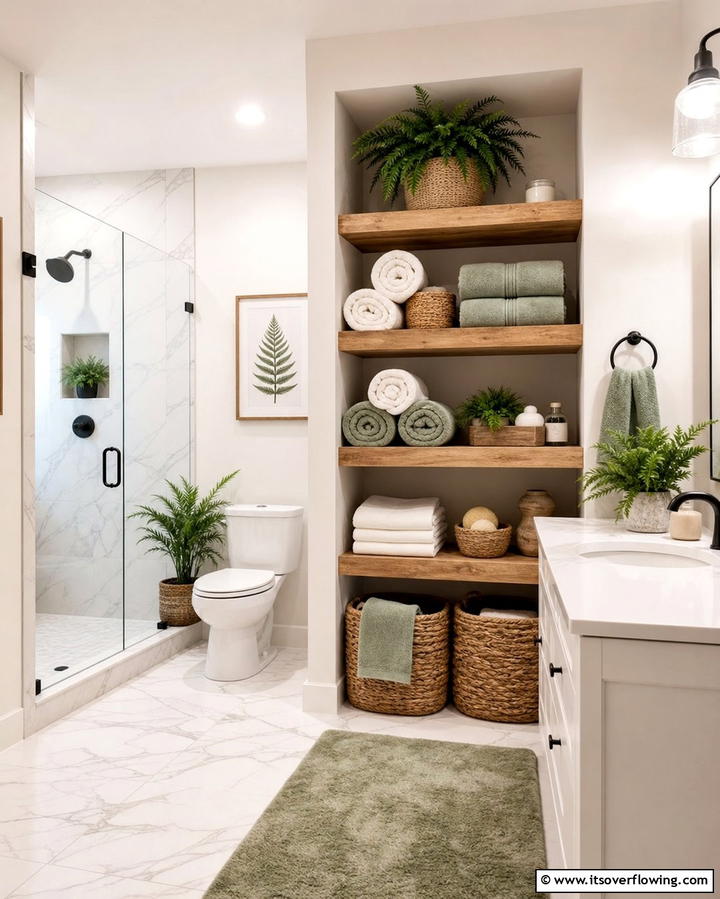 Soft and Plush Towels - 25 Elegant Bathroom Decor Ideas for a Luxurious Feel