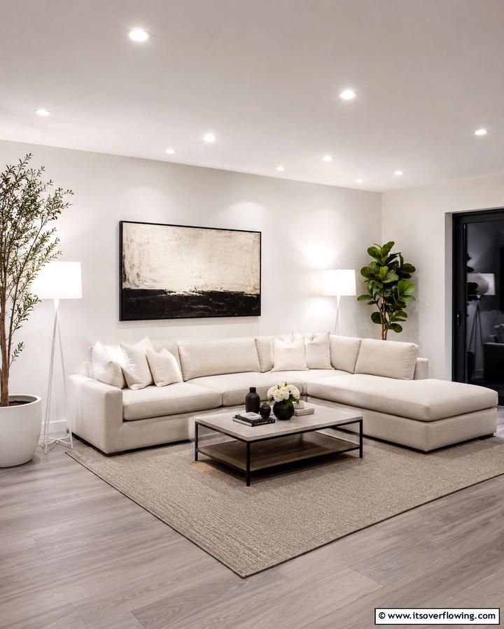 Soothing Lighting Design - 30 Feng Shui Living Room Layouts for Harmony & Flow