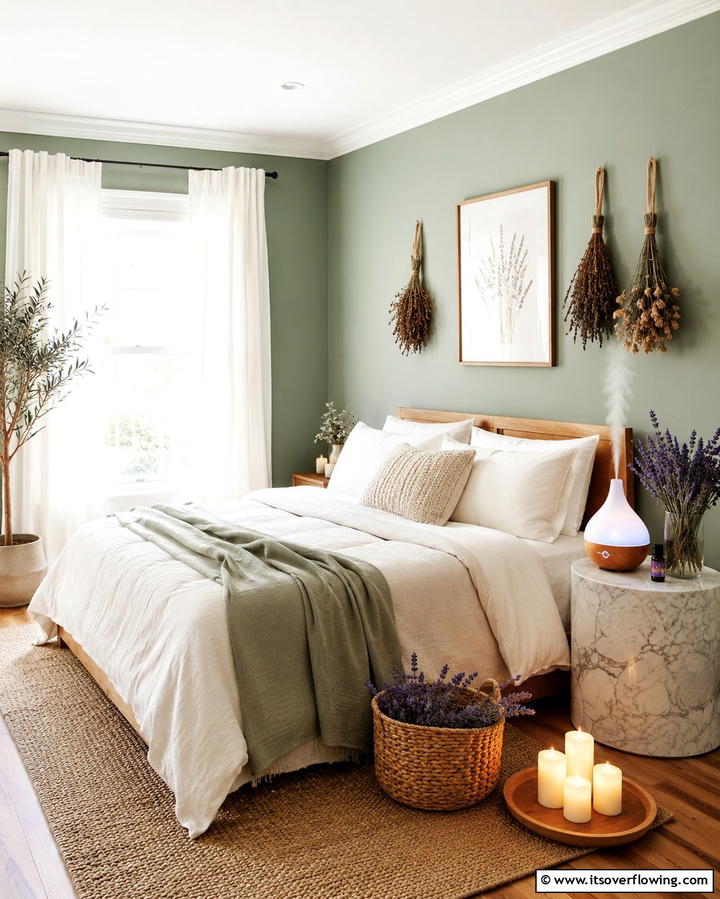 Soothing Scents - 30 Relaxing Bedroom Ideas for a Serene Sleep Sanctuary