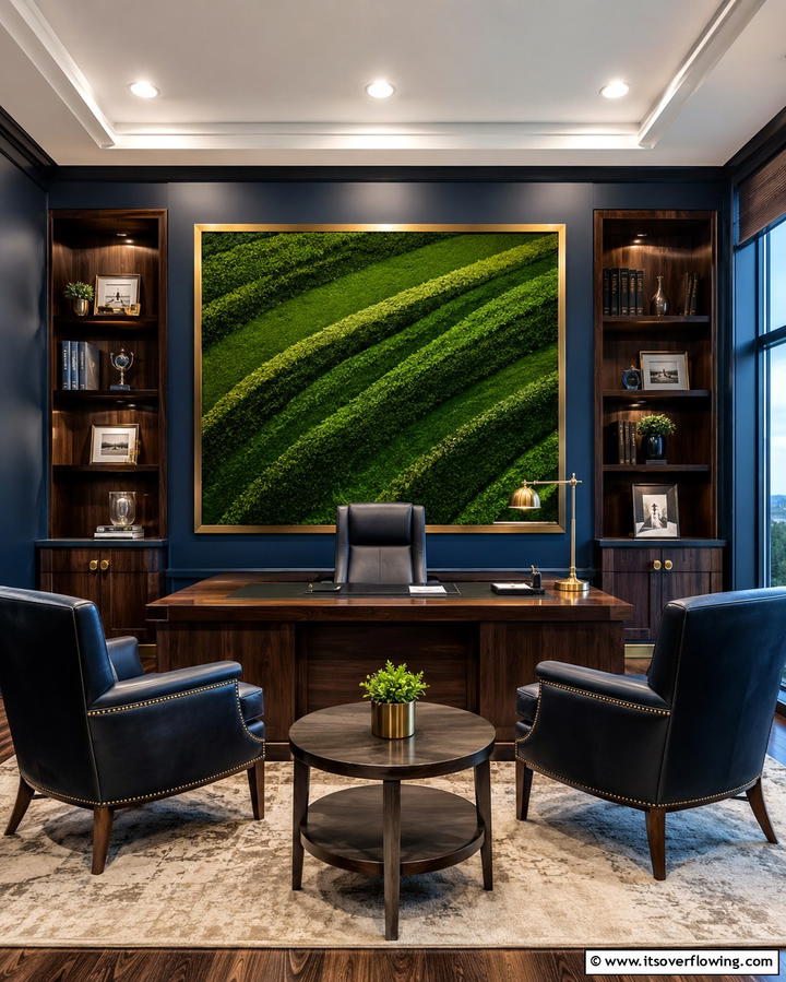 Sophisticated Grass Accent - 30 Artificial Grass Wall Design Ideas for Urban Oasis