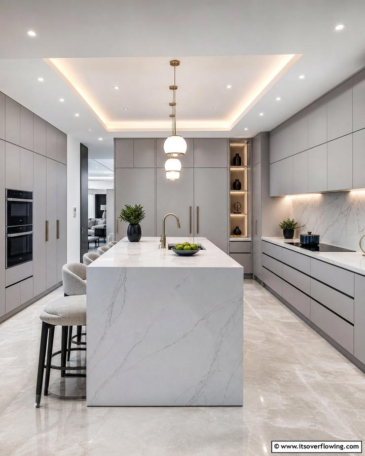 Sophisticated Simplicity - 21 Gray Kitchens- Timeless Designs for Modern Homes