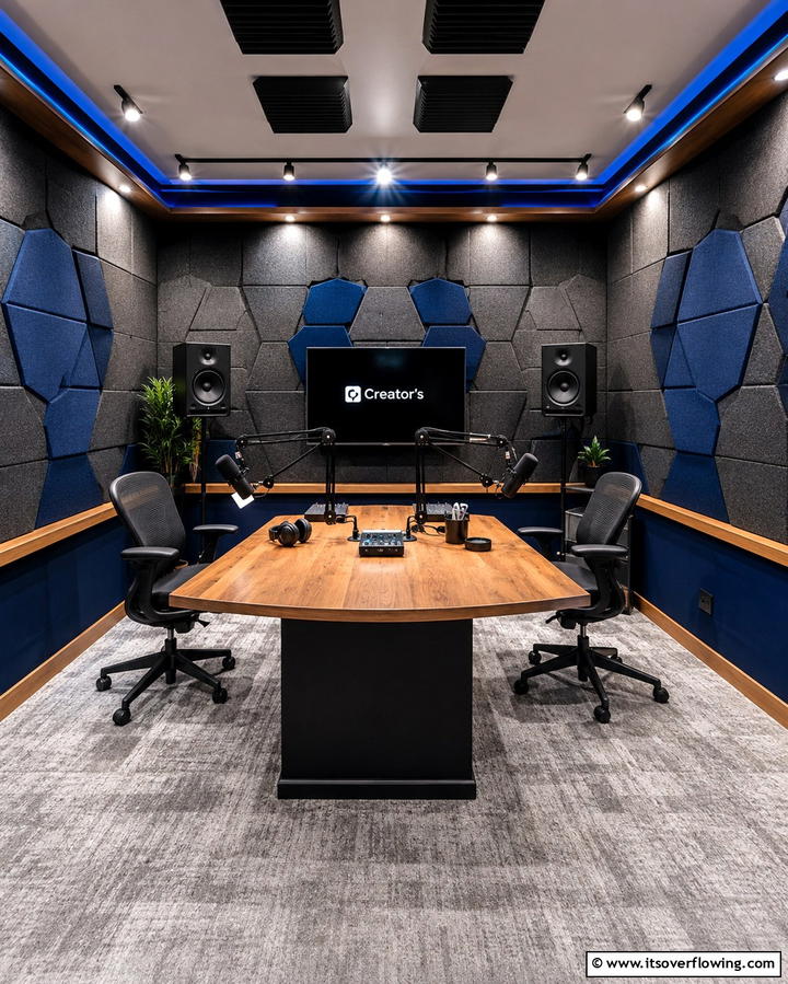 Soundproof Walls for Clear Audio - 25 Podcast Room Ideas for a Professional Setup