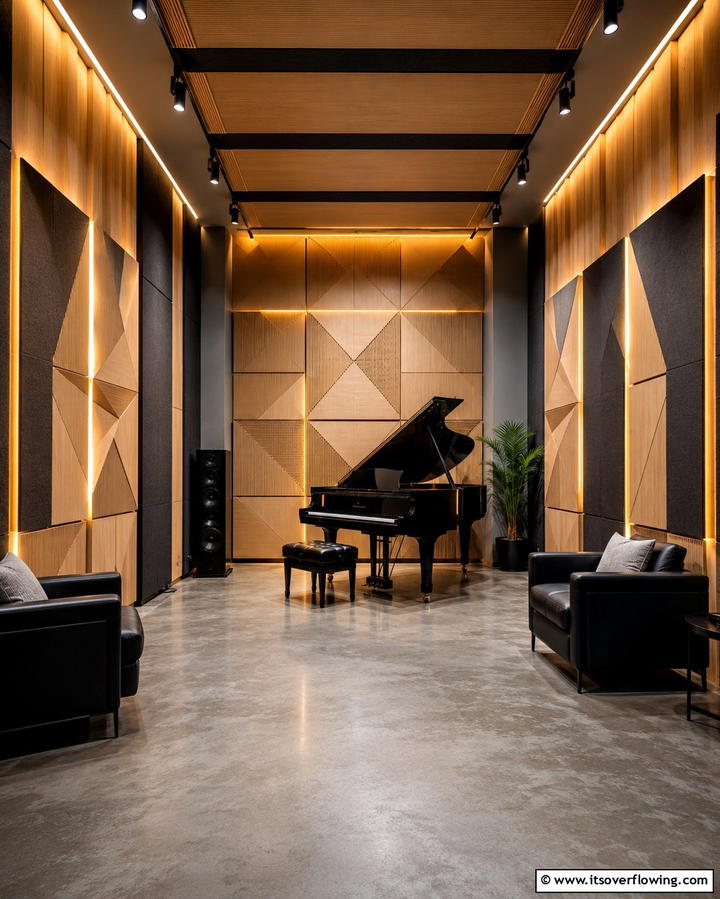 Soundproof Walls for Optimal Acoustics - 25 Music Room Ideas to Create the Perfect Sound Space
