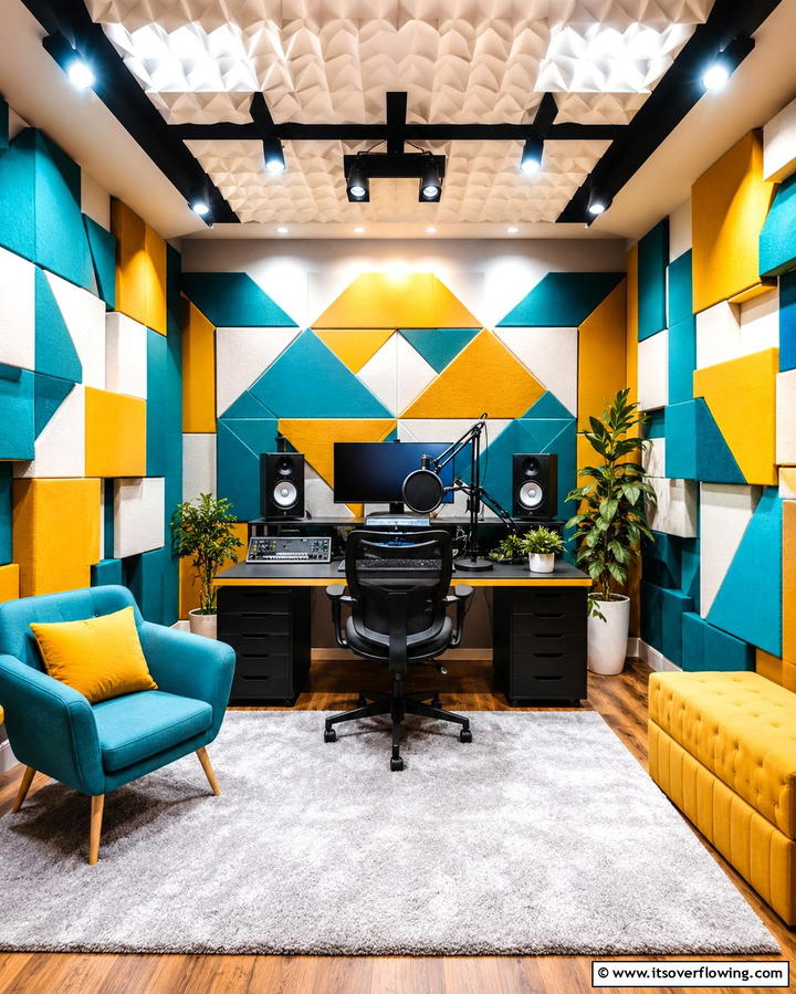 Soundproofing Panels - 25 Inspiring Content Creator Room Ideas for Productivity