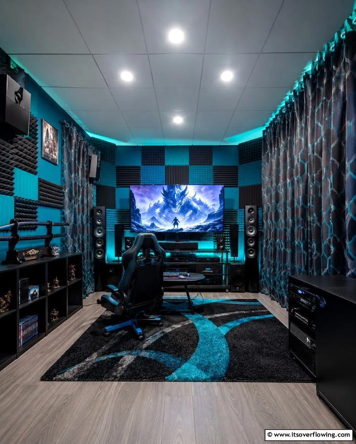 Soundproofing for Immersive Gaming - 25 Exciting Arcade Room Ideas for Game Lovers