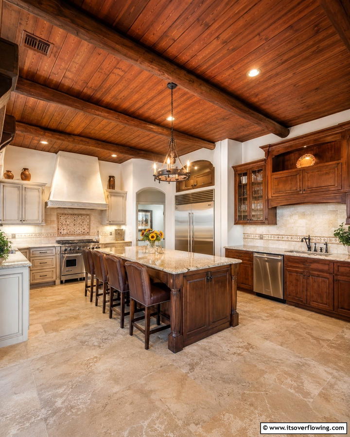Southwestern Inspired Lighting - 25 Southwestern Kitchen Ideas for a Warm Appeal