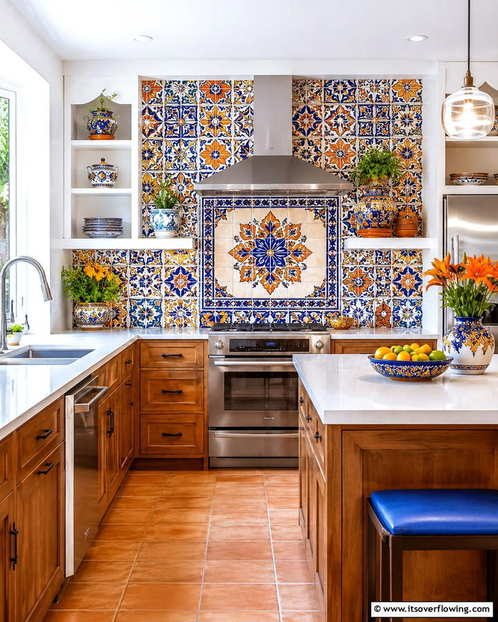 Southwestern Tile Designs - 30 Bold Southwestern Decor Ideas for Modern Homes