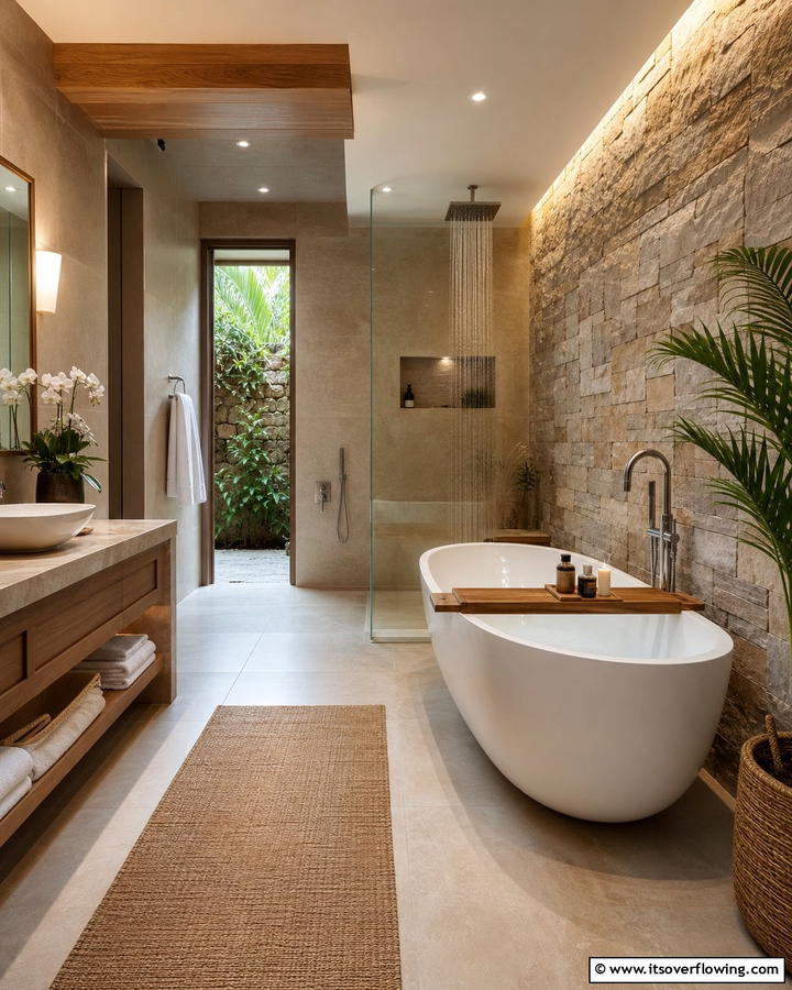 Spa Like Retreat - 21 Modern Bathroom Ideas for a Luxurious Spa Experience