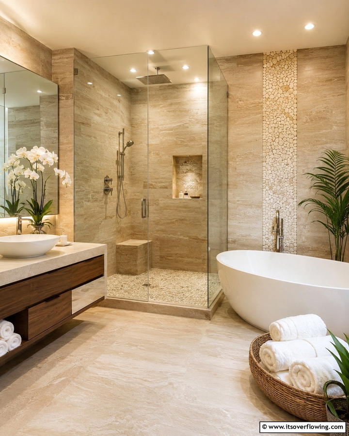 Spa Like Serenity - 30 Romantic Bathroom Ideas for a Luxurious Spa Retreat