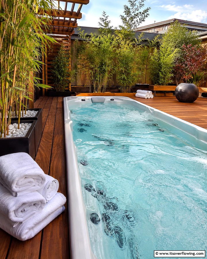 Spa Like Spool Pool - 25 Spool Pool Ideas for Compact Backyard Spaces