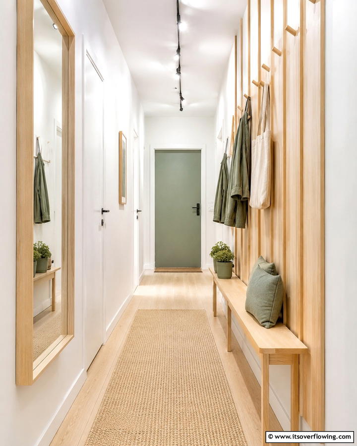 Space Conscious Narrow Bench - 30 Functional Entryway Bench Solutions for Organized Homes