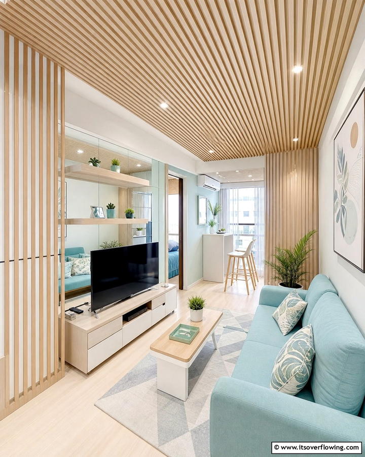 Space Enhancing Wood Slat Ceiling - 30 Wood Slat Ceiling Ideas for Textured Modern Interiors