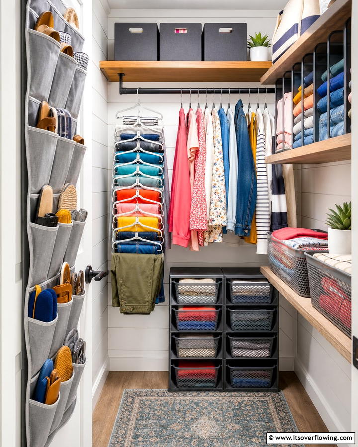 Space Saving Accessories - 21 Clever Closet Ideas for Maximized Home Organization