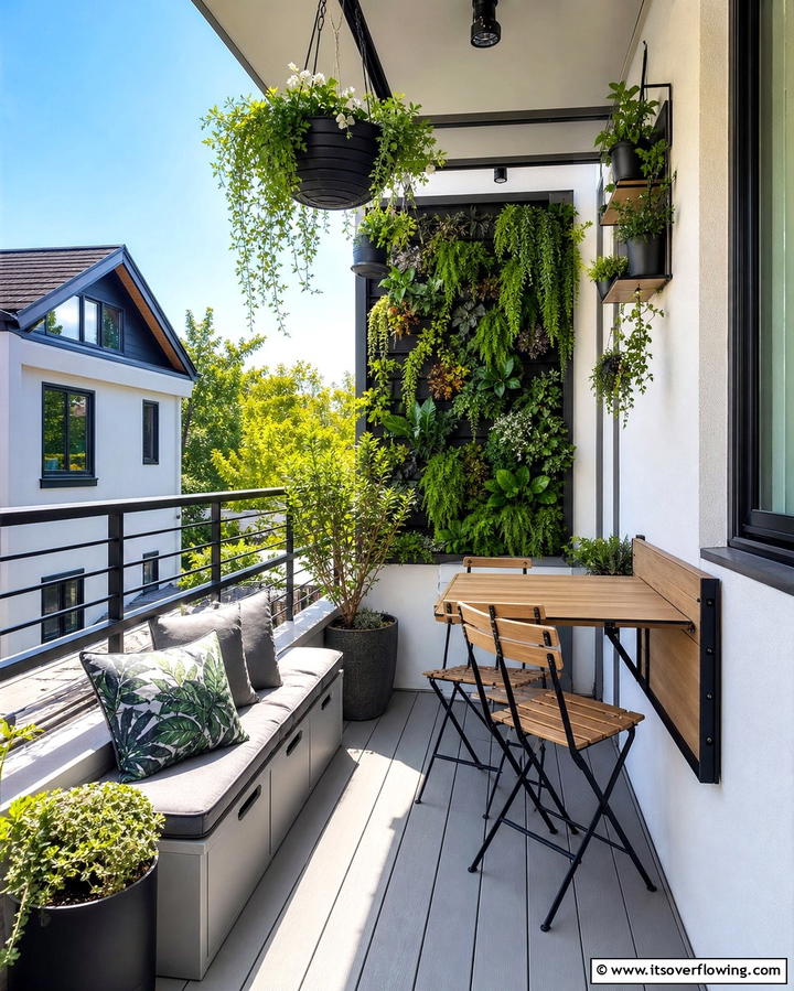 Space Saving Design - 21 Second Floor Deck Ideas for Elevated Outdoor Living