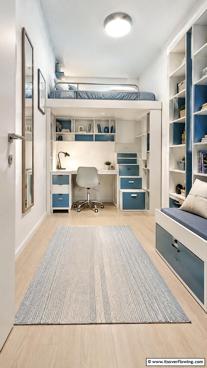 Space Saving Designs - 21 Modern Teen Bedroom Ideas for Functional and Stylish Spaces