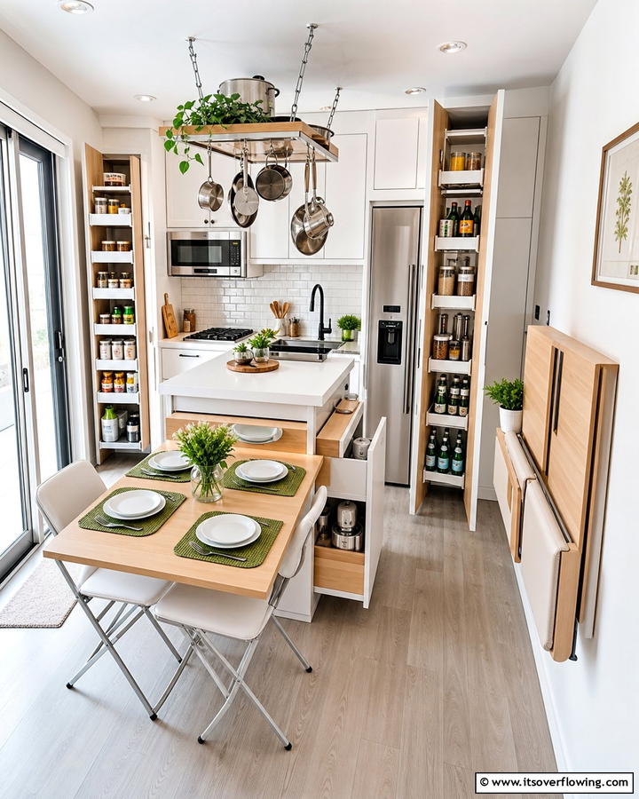 Space Saving Multi Functionality - 21 Kitchen Design Ideas to Maximize Function and Aesthetics