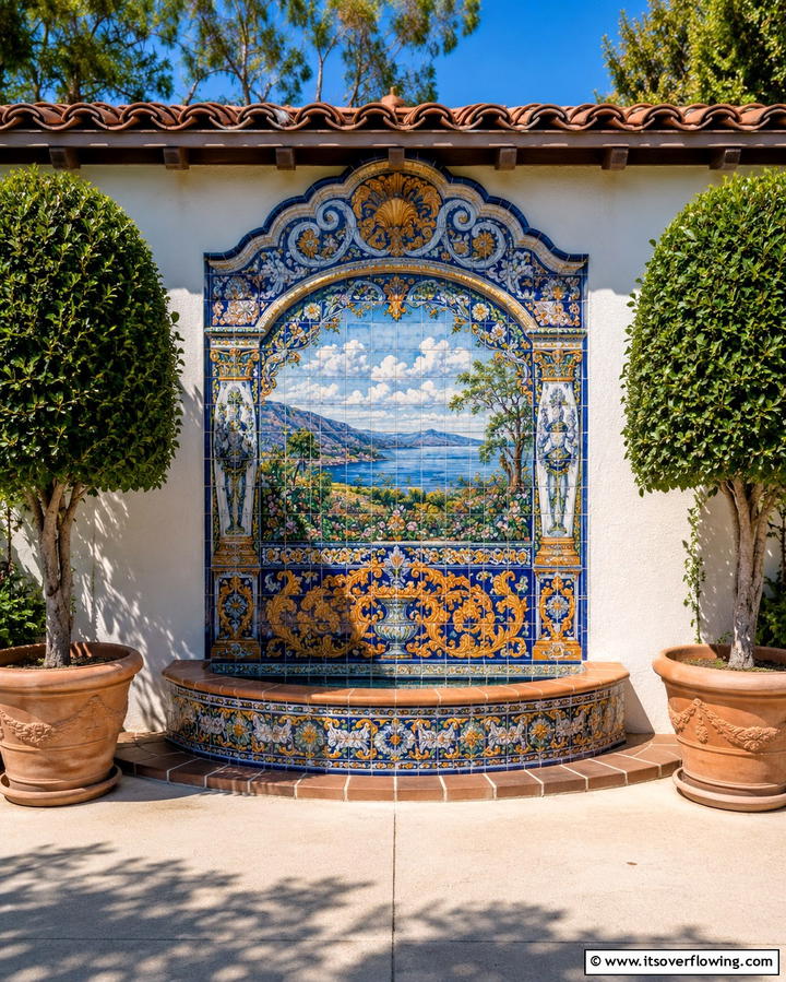 Spanish Revival Tiles - 25 Beautiful Front Yard Spanish Style Landscaping Ideas