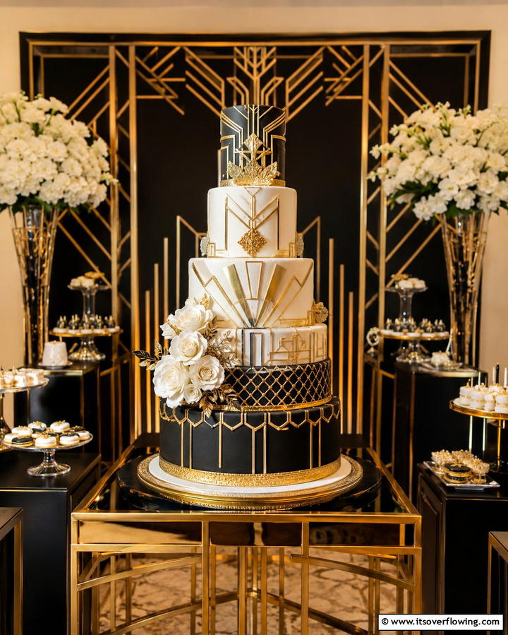 Sparkling Fireworks Finale - 25 Glamorous Great Gatsby Wedding Theme Ideas