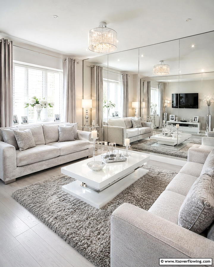 Spatial Illusion Techniques - 30 Awkward Living Room Layout Solutions for Cohesive Design
