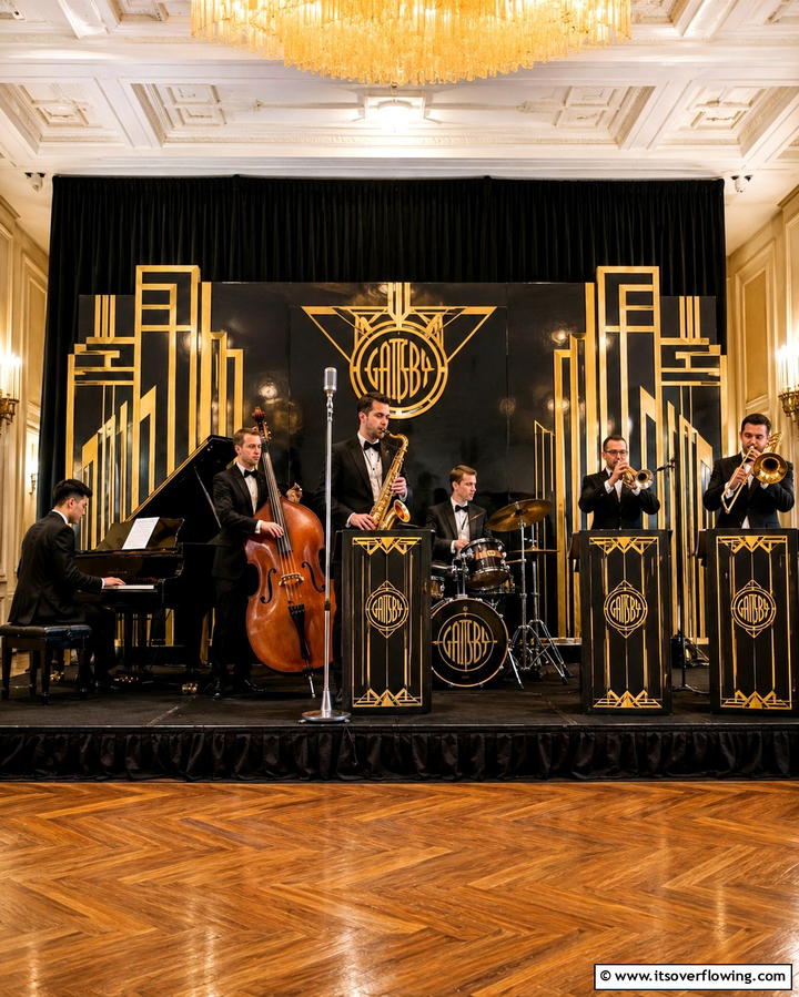 Speakeasy Cocktail Bar - 25 Glamorous Great Gatsby Wedding Theme Ideas