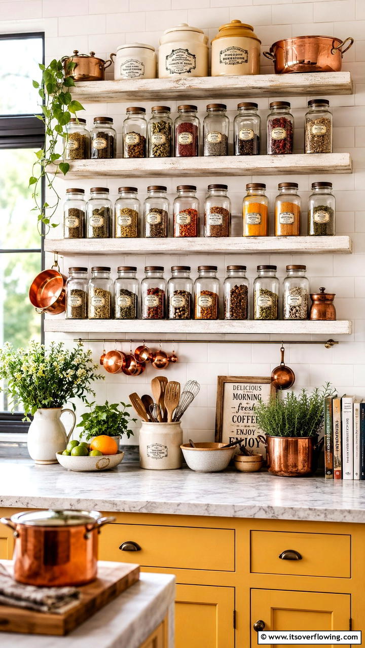 Spice Jar Decor Collection - 21 Inspiring Thanksgiving Decor Ideas to Celebrate Gratitude
