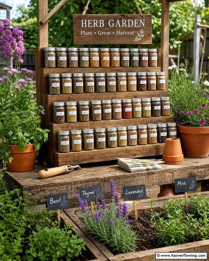 Spice Jars - 20 Seed Storage Ideas for Organized Gardening