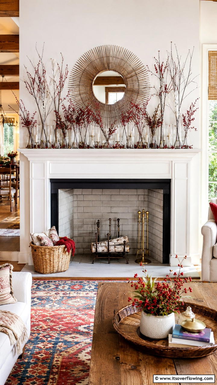 Spiced Coffee Vibes - 30 Fall Mantel Decor Ideas for Seasonal Coziness