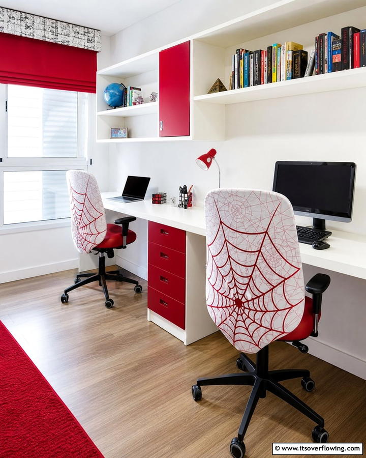 Spiderman Desk Accessories - 25 Spiderman Room Decor Ideas for Superhero Fans