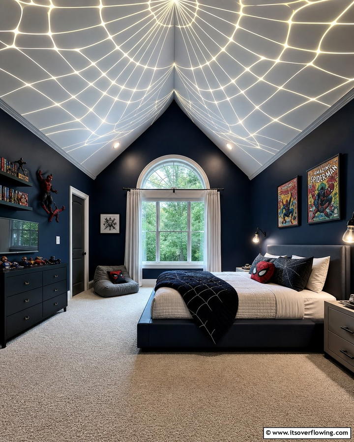 Spiderman Shelf Decor - 25 Spiderman Room Decor Ideas for Superhero Fans