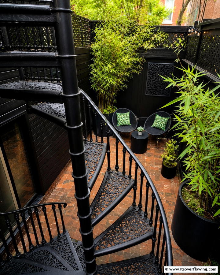 Spiral Patio Steps - 25 Patio Steps Ideas to Enhance Your Outdoor Space