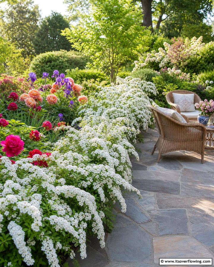 Spirea The Delicate Divider - 25 Shrubs for Privacy- Create a Natural Barrier in Your Yard