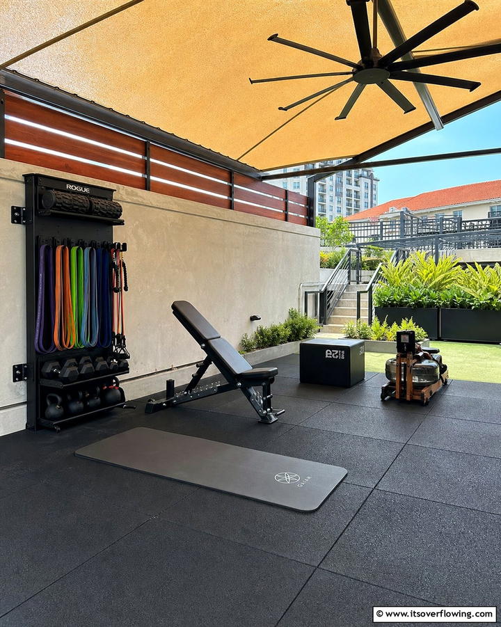 Sports and Fitness Zone - 25 Terrace Design Ideas for Outdoor Living